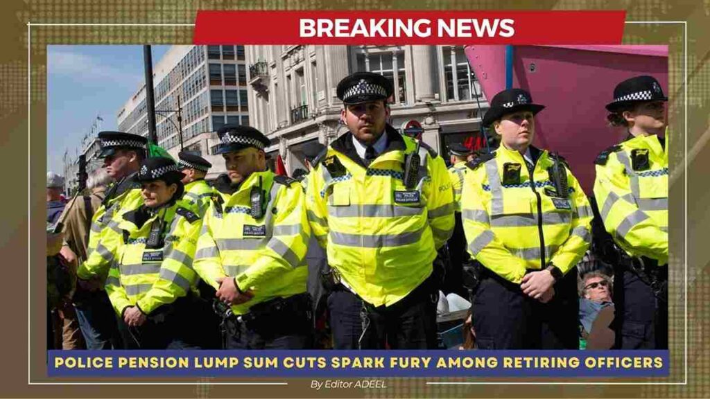 Police Pension Lump Sum Cuts Spark Fury Among Retiring Officers Police Pension