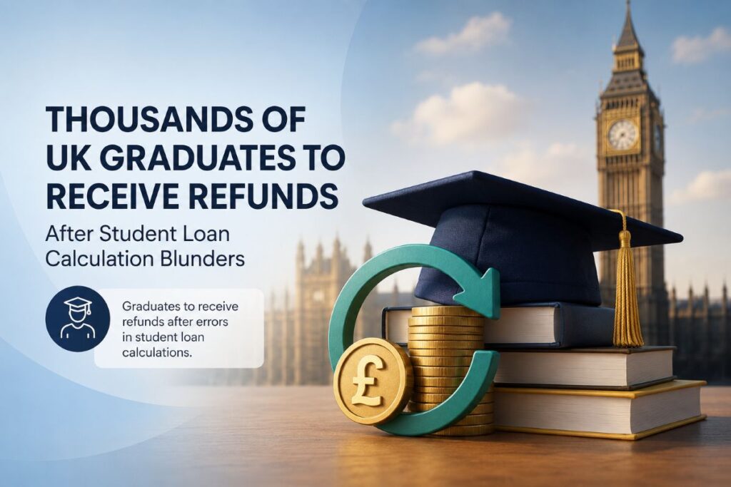 Thousands of UK Graduates to Receive Refunds After Student Loan Calculation Blunders UK Graduates Set for Refunds