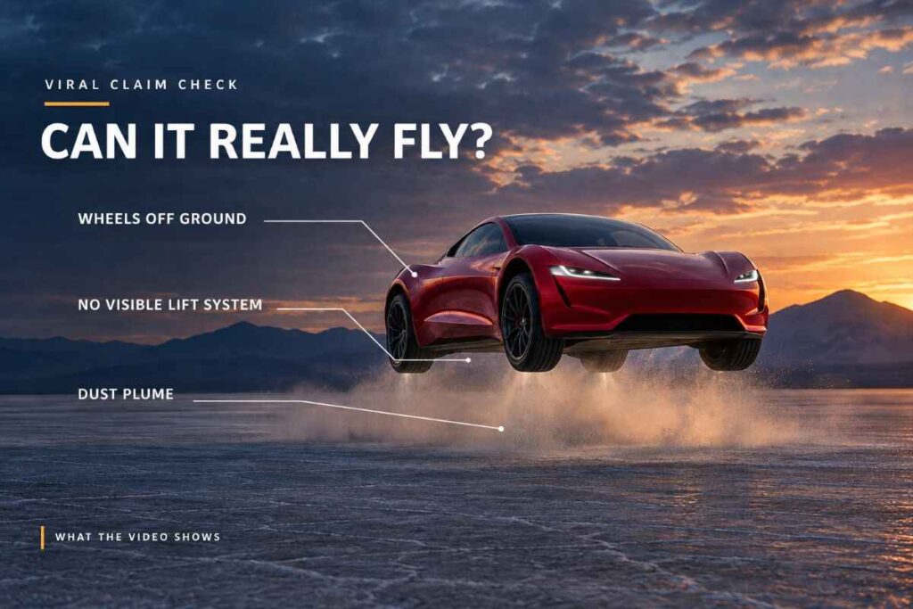 Tesla’s Flying Roadster